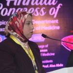 دكتورة رباب الديب استشاري الكبد والجهاز الهضمى والحميات بمستشفى جامعة الاسكندرية في بولكلي