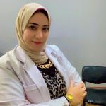 دكتورة ايمان محسن المرسى اخصائية العلاج الطبيعي والتغذية العلاجية في الهرم