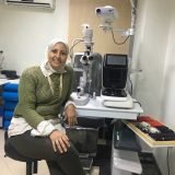 دكتورة مريم عبدالله استشاري طب وجراحة العين في الهرم