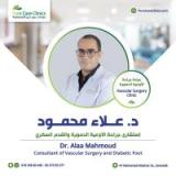 دكتور علاء الدين محمود - إستشارى جراحة الأوعية الدموية والقدم السكري في الزمالك