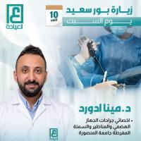 اخصائي جراحات الجهاز الهضمي والمناظير والسمنة المفرطة – جامعة المنصورة.