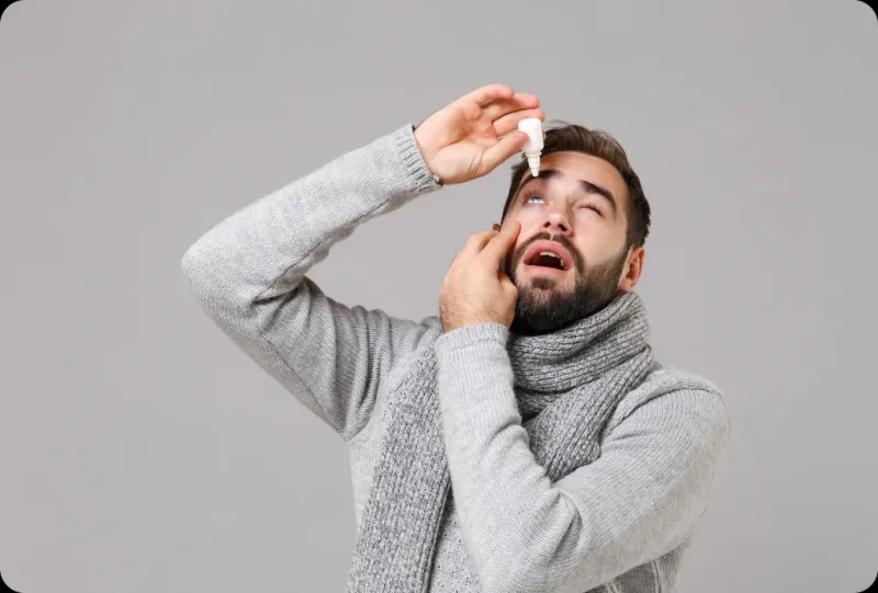فوميفيرسين ( Fomivirsen) للعين وأعراضه الجانبية
